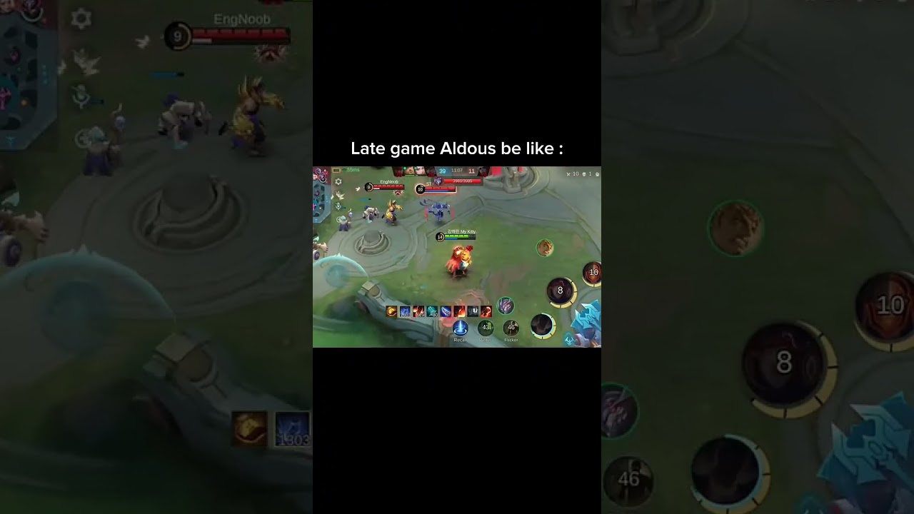 Aldous late game be like🌚 