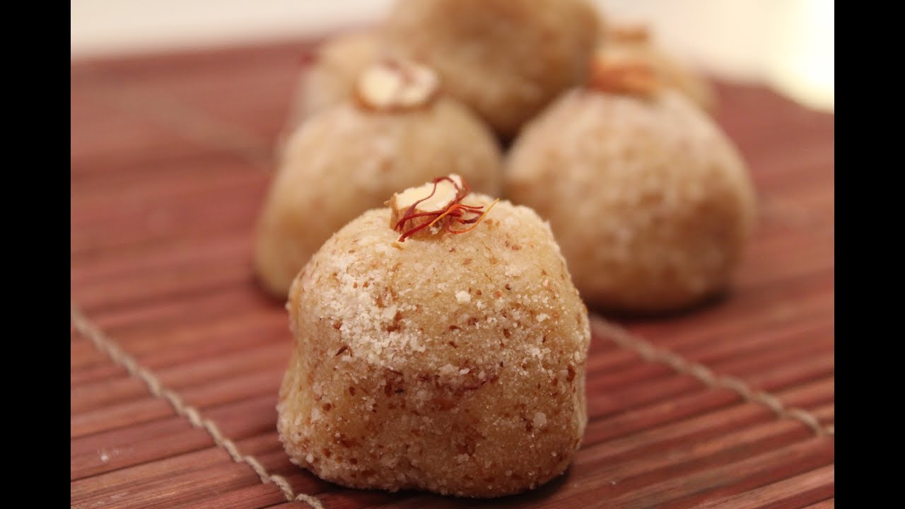 Dry Fruit Mawa Laddoo Sanjeev Kapoor Khazana Recipes Chopped Almonds Laddoo Recipe
