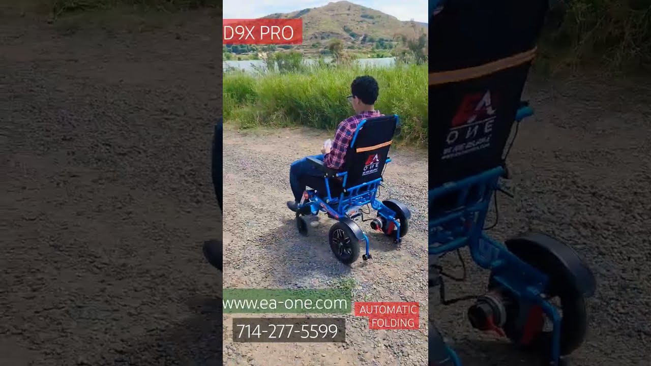  Electricwheelchair D9X Pro Automatic Folding Exclusive EA ONE NO 1 Www Ea One Com Powerwheelchair