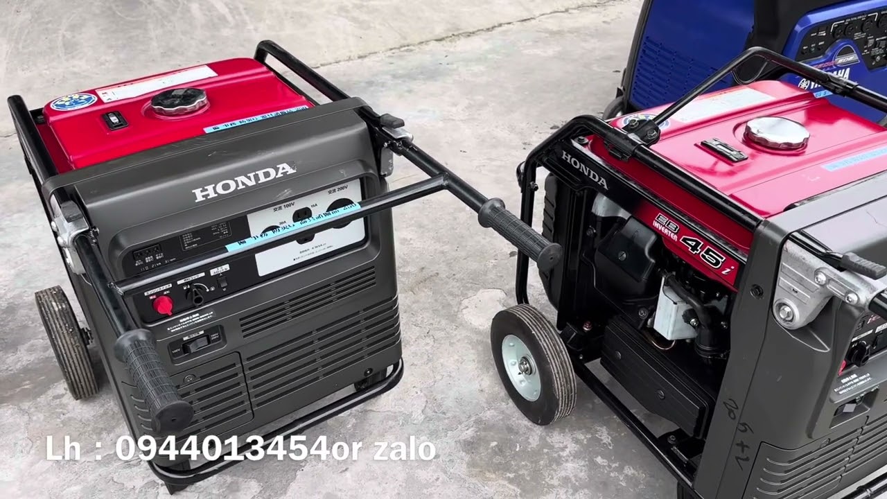 Lô máy tuyển chọn Honda nhật bãi 4,5kva mới 98% báo giá chi tiết 