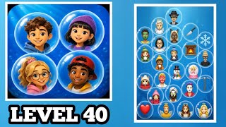 Bubble Match Connect Puzzle Level 40 Solution
