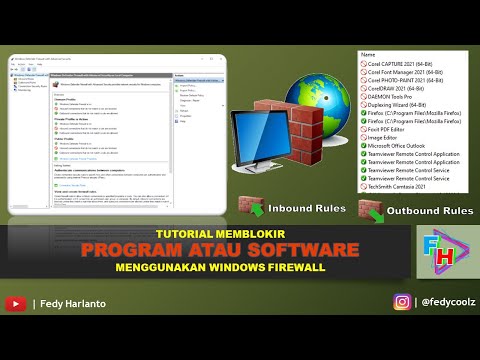 Video: Cara Memblokir Program Dengan Firewall