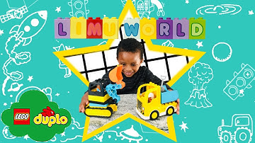 Construction vehicle for kids| lego duploTruck & Tracked Excavator 10931 | How to build a truck| #8