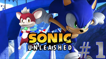 Sonic Unleashed (XBOX 360/PS3 Version)  Walkthrough Part 1 - Opening and Tutorial