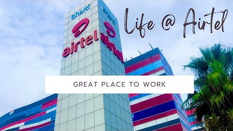 Life @ Bharti Airtel | Great place to work 👍 #airtel #corporate #gurgaon #corporateworld
