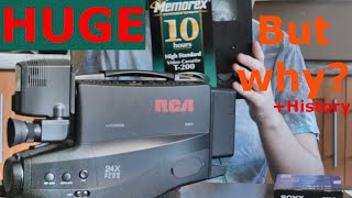 Huge Full-VHS Cameras! - History & Introduction to 2 Specimens