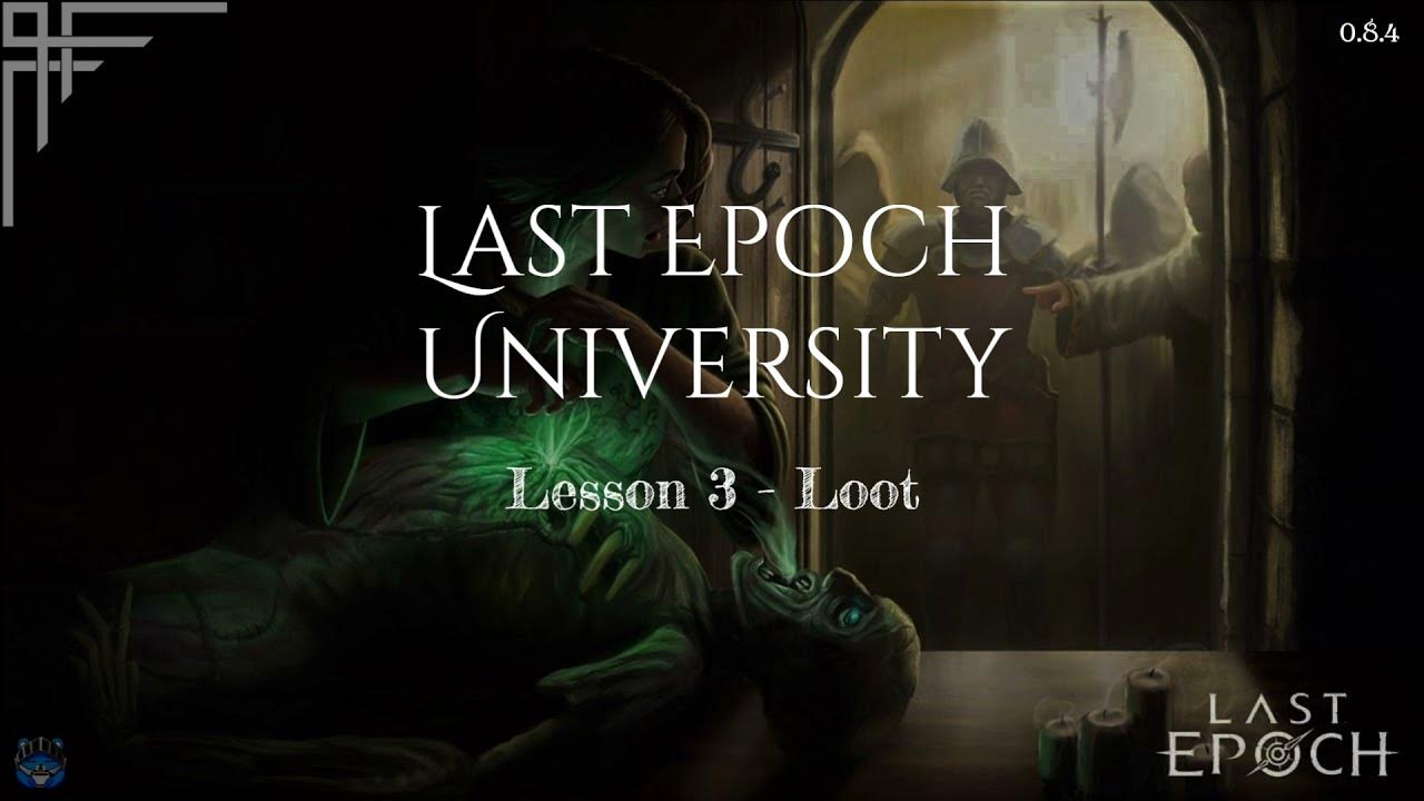 Лут фильтр для last epoch. Last Epoch.