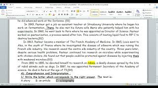اختبار الانجليزية الثلاثي الثالث اولى علمي واولى اداب Eureka