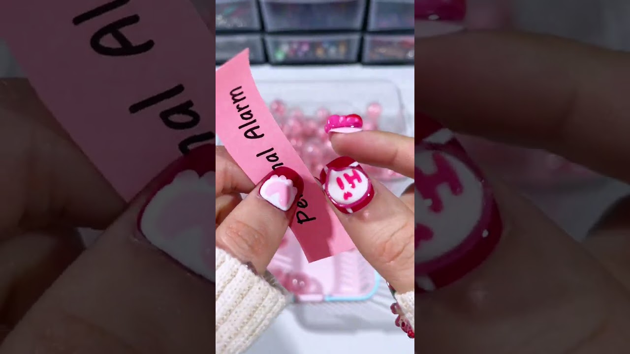 Hot pink and cherry 🍒#keychain #selfdefenseplug #safetykeychains #mysteryscoop #linkinbio #asmr 