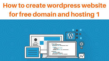 How to create wordpress website for free domain and hosting 1 | Digital Marketing Tutorial