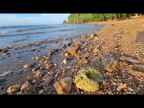 Beach relaxing for stress people