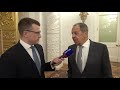 Ответы С.Лаврова на вопросы программы «Москва. Кремль. Путин», 8 октября 2024 года