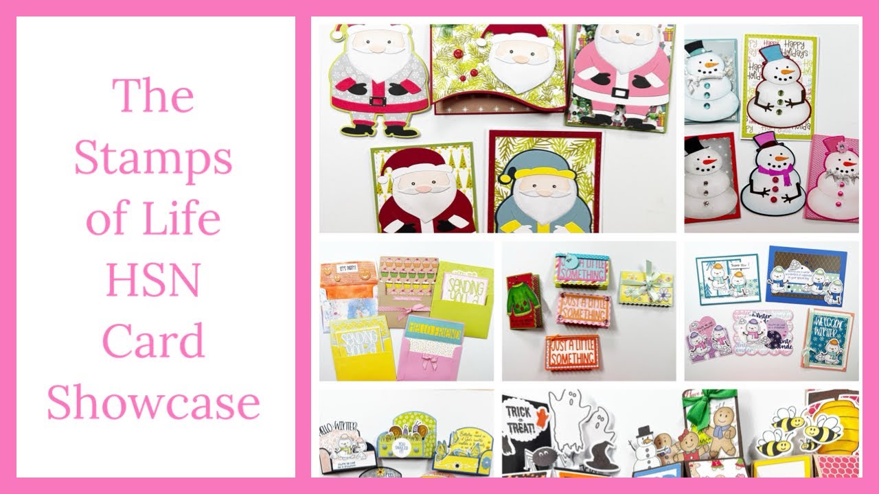 Hcn Card The Stamps of Life HSN Card Showcase @StampsofLife - YouTube
