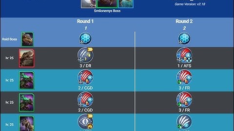 OLD NEW Smilonemys raid with rexy and indot 2 turn