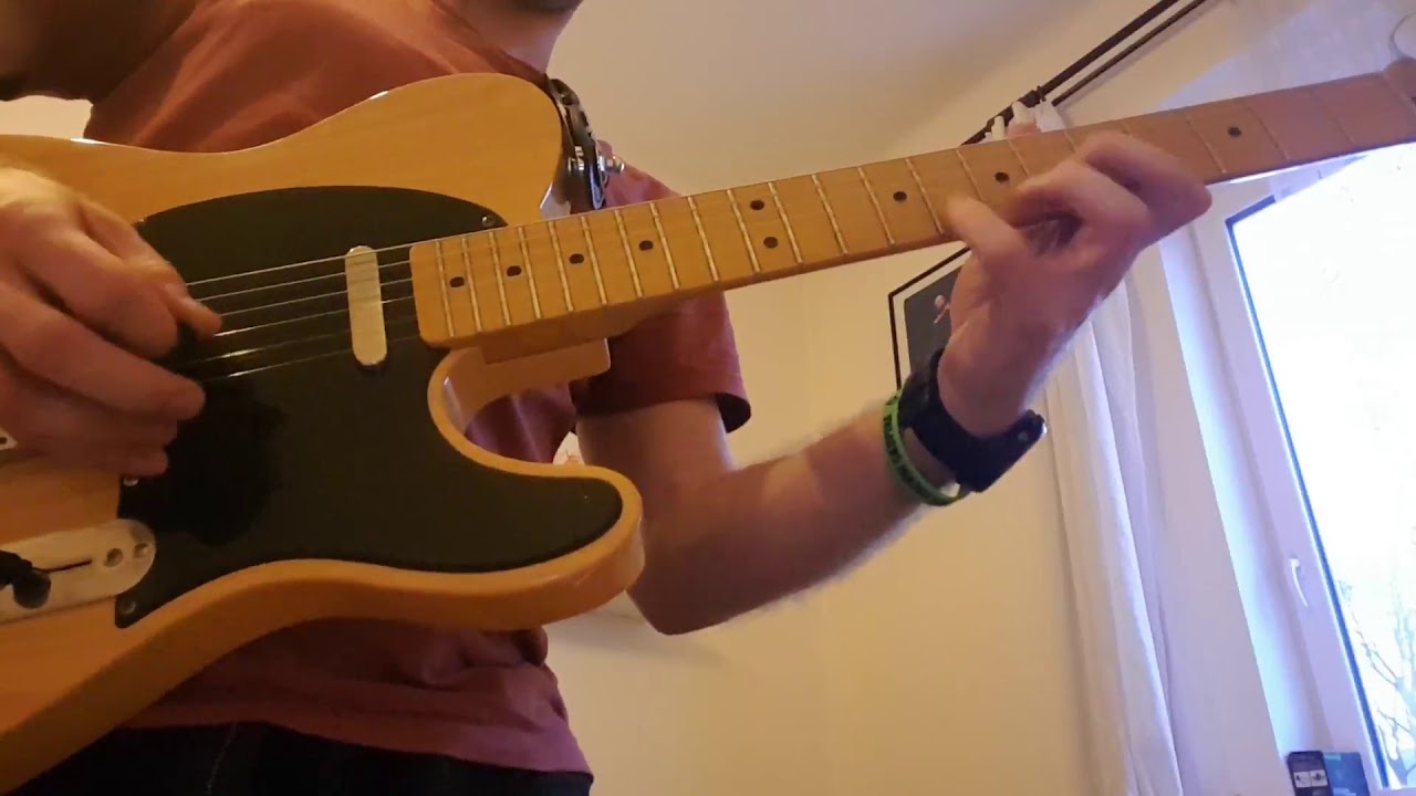 Telecaster Dimarzio Chopper T quick sound test YouTube