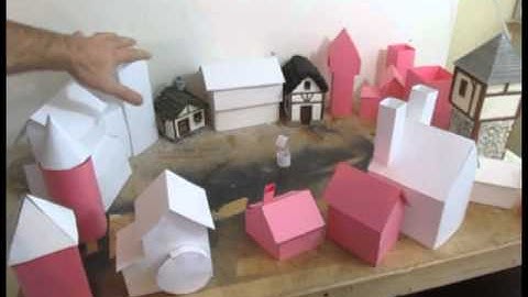 Medieval Village Diorama Part 1