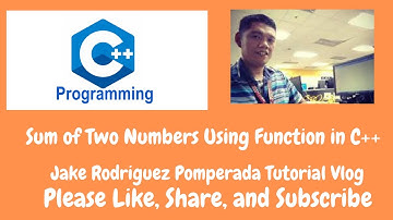 Sum of Two Numbers Using Functions in C++