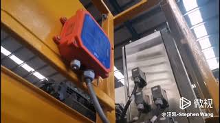 Двухбалочный 10-тонный кран от Eurocrane и электрическая канатная таль EWH для него