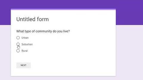 Creating Adaptive Assessments with Google Forms