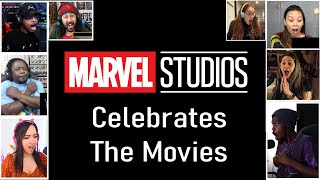 Various Reactions to &quot;Marvel Celebrates The Movies&quot; | Reaction Compilations