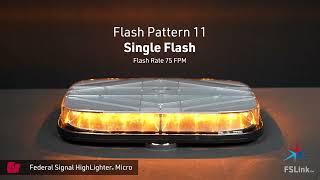 Federal Signal HighLighter Micro Flash Patterns
