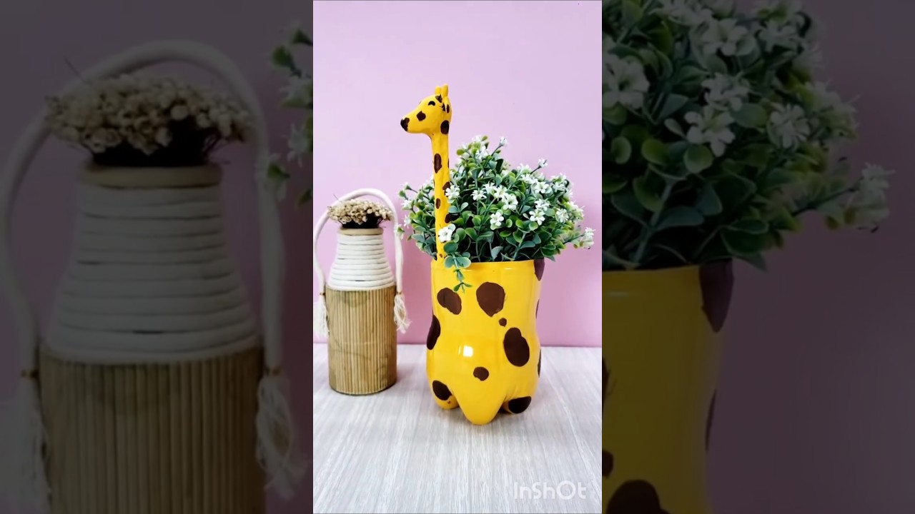 plastic bottle craft ideas 💡#shorts #trending