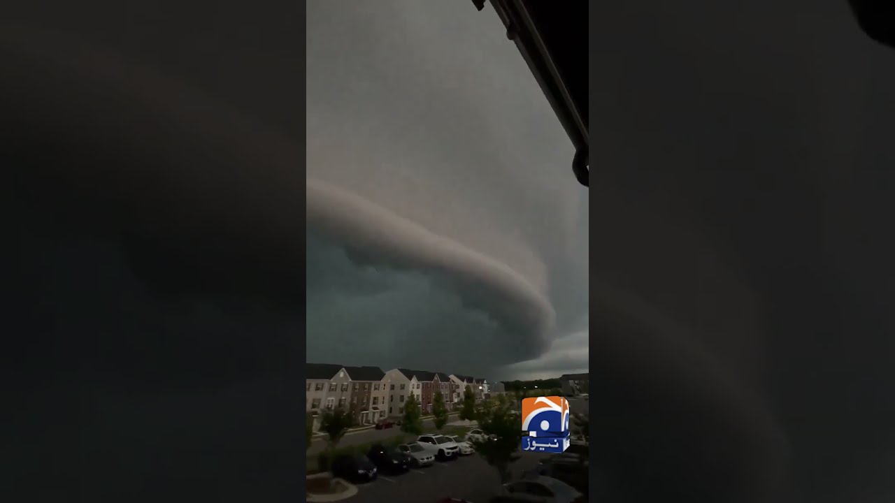 Shelf Cloud Spotted Over Maryland Geo News English
