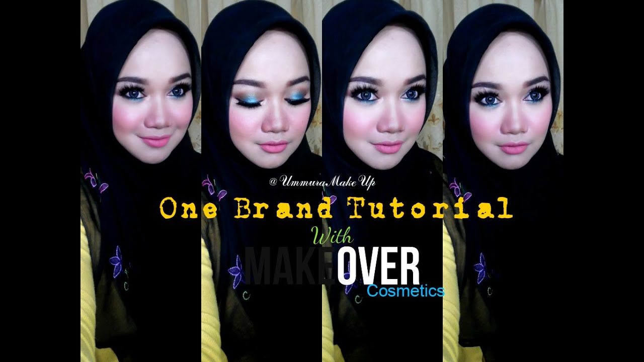 One Brand Tutorial With MakeOver Glam Make Up With Ummura YouTube