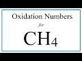 Oxidation Numbers and Methane