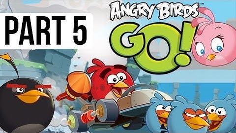 Angry Birds Go! Gameplay Walkthrough Part 5 - Rocky Road Track 2 World 2 (iOS, Android)