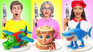 Já Vs Babička Kuchařská Výzva Bitva O Brainrot Multi Do Challenge