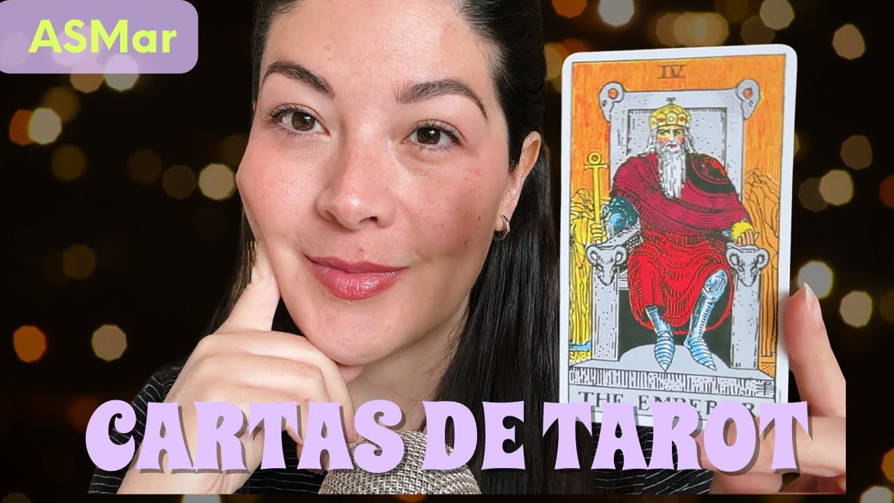 ASMR | Te explico las cartas del TAROT: IV El Emperador 🤴🏻| ASMar