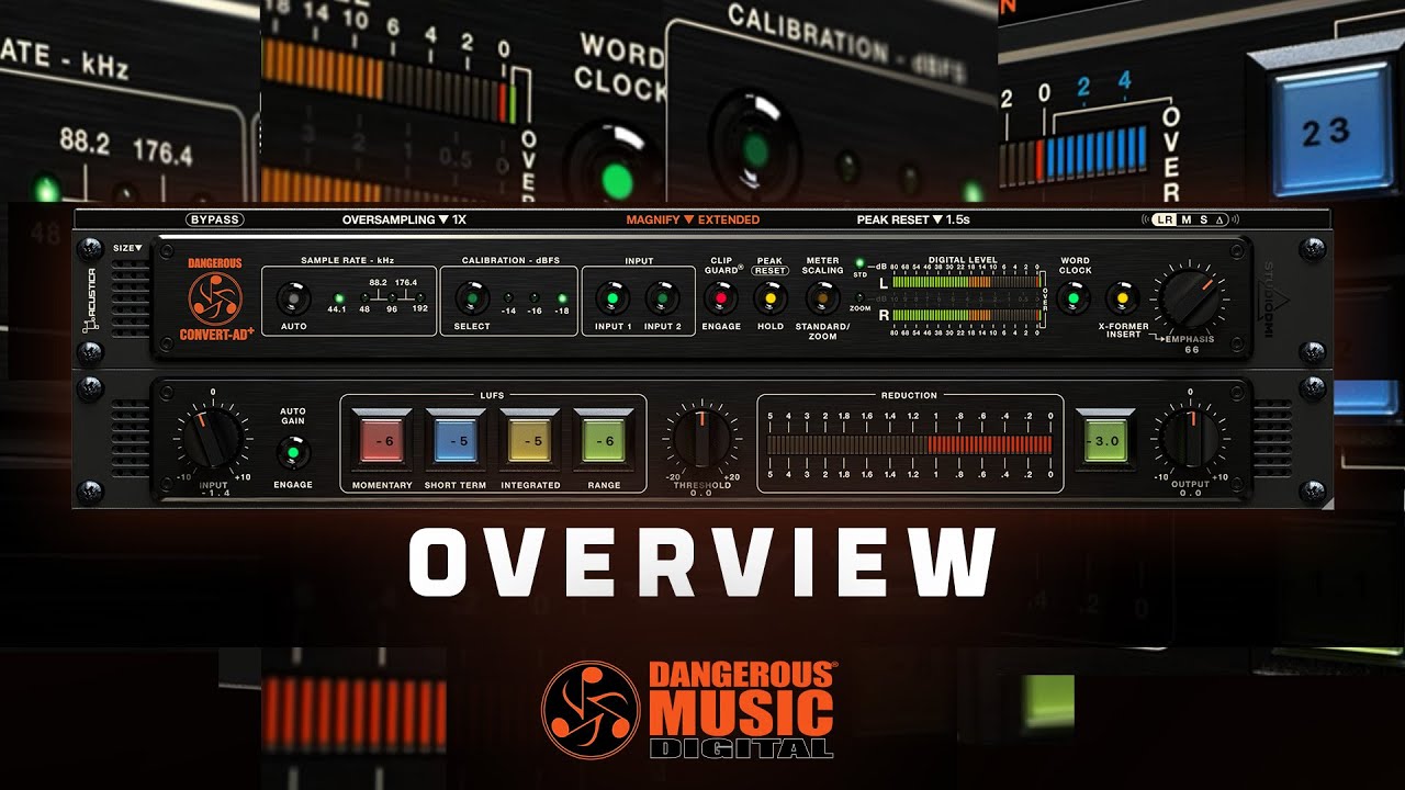 Объяснение плагина CONVERT-AD+ | Обзор официального плагина Dangerous Music