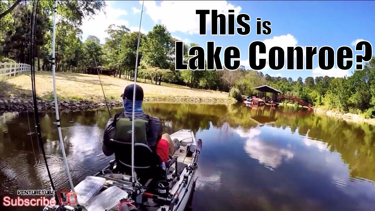 Kayak Bass CHALLENGE! 3 Longest Bass Stowaway Marina Lake Conroe Texas - YouTube