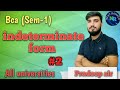 Bca-1sem|| indeterminate form|| pradeep sir|| next Ranker's|| All universities 