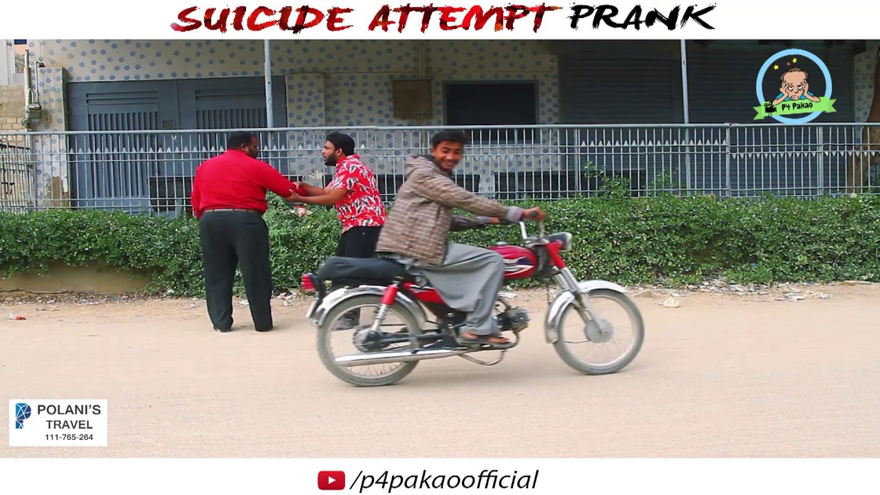 | SUICIDE ATTEMPT PRANK | By Nadir Ali In | P4 Pakao | 2017