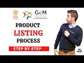 How To Upload Product on GeM | Add a New Product on Gem Portal | Product Listing Step by Step