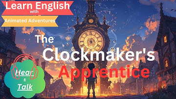 The Time-Twisting Tale of The Clockmaker’s Apprentice | Learn English as You Watch Animated Story