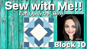 Sew with me! 2025 RDB Block Challenge - Block 10 - Cat in the Corner 