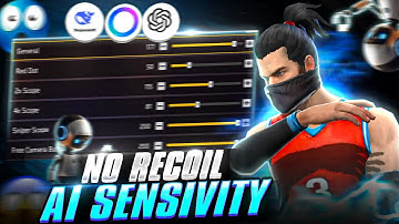 NO RECOIL AI SENSIVITY 🤯 BRAZILIAN 🇧🇷AUTO HEADSHOTS 2GB,4GB,6GB,8GB,💀BEST SENSITIVITY IN FREE FIRE 🔥