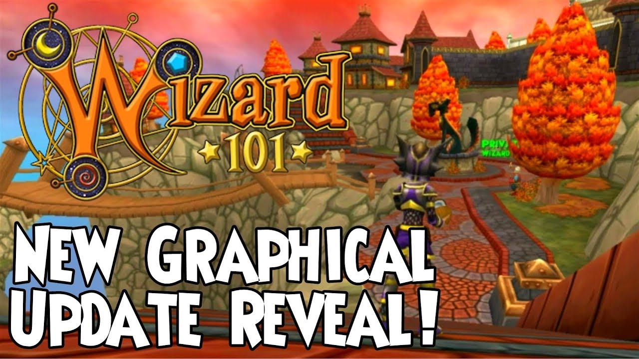 Wizard101 New Graphical Update Reveal! (Updates) YouTube