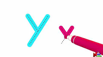 Writing the letter Y | Alphabet writing | Writing letter for Kids | Learn writing in 10 Seconds !!!!
