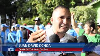 CANDIDATO JUAN DAVID OCHOA IZA SU ASPIRACION ANTE LA REGISTRADURIA