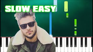 Reynmen - Leila (Slow Easy Piano Tutorial) Resimi