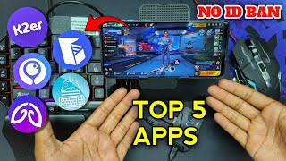 2025 😱 Top 5 Apps No ID Ban 🚫 | how to play free fire with keyboard mouse in mobile in hindi screenshot 5