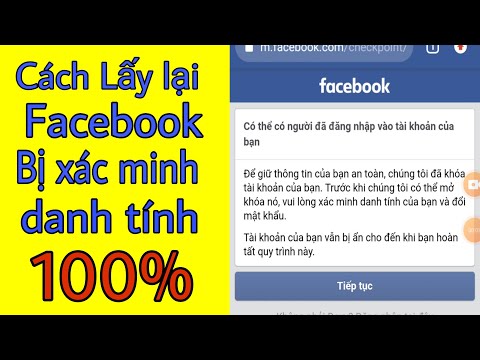 Hướng dẫn cách lấy lại Facebook bị xác minh danh tính/TPR MMO | Foci