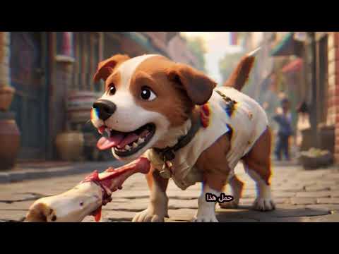 عمل قصة بالذكاء الاصطناعي قصة الكلب الطماع دروس من الطبيعة 