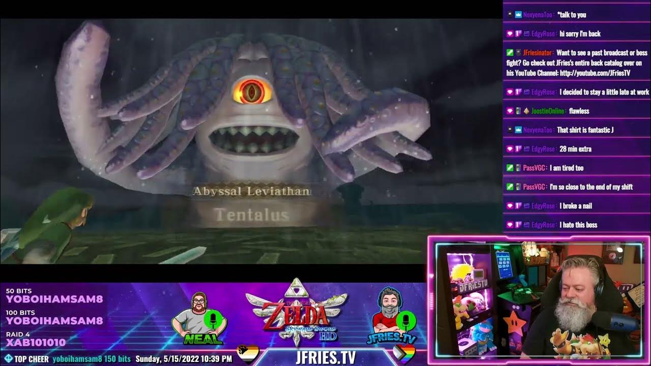 Highlight Legend of Zelda Skyward Sword HD Sandship Boss Abyssal Leviathan Tentalus YouTube