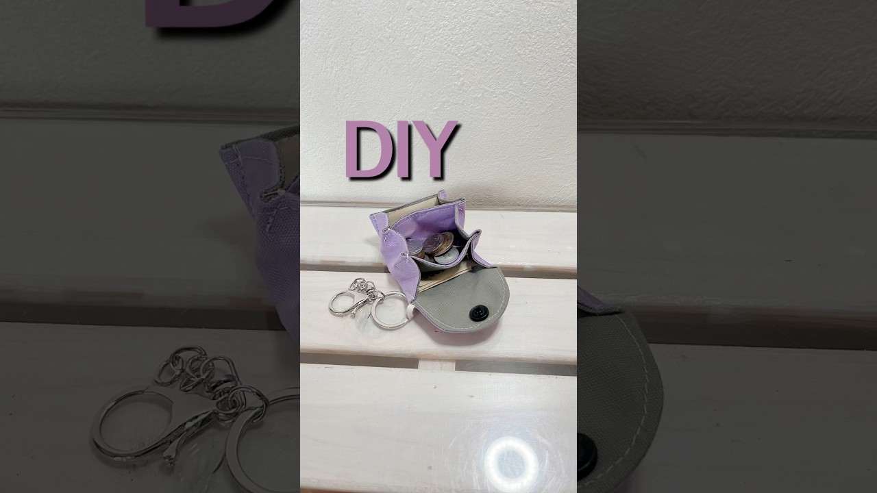 世界に一つだけの☆オリジナル小銭入れ☆ハンドメイド （小さな小銭  