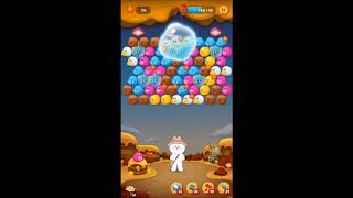 LINE バブル2 STAGE 1053 黄金コニー アイテムあり ×1.5 Gold Cony LINE BUBBLE 2